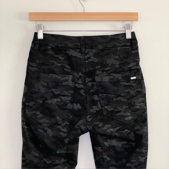 Bevy Flog Commando Button Fly Pant Stretch Cotton Black Camo Size 26 - Picture 7 of 16